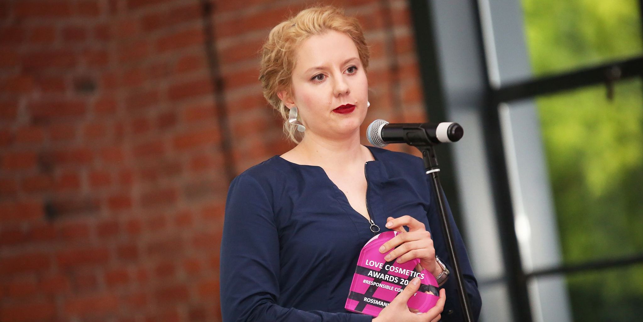 Nagrodę odebrała Martyna Sender, Rossmann Polska